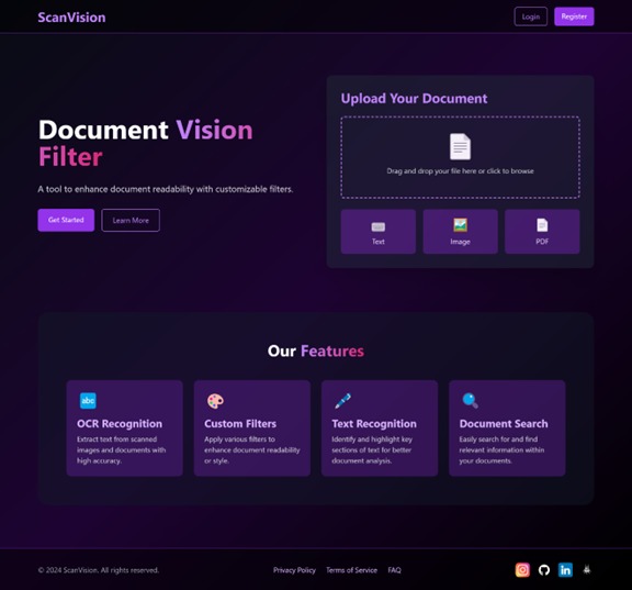 ScanVision – Smart Document, Image & OCR Processing